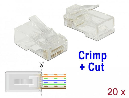 EAN 4043619864515 - DeLOCK 86451 conector RJ-45 Transparente imagen 1
