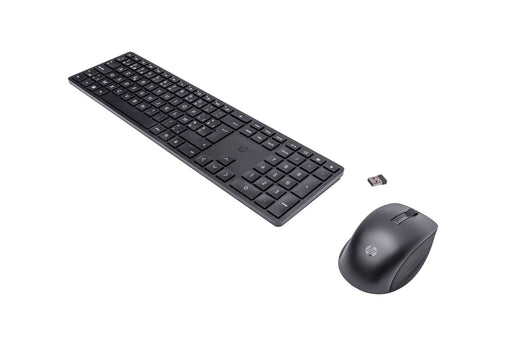 EAN 196188141328 - HP 650 Wireless Keyboard and Mouse Combo teclado Ratón incluido Hogar RF inalámbrico AZERTY Belga Negro imagen 2