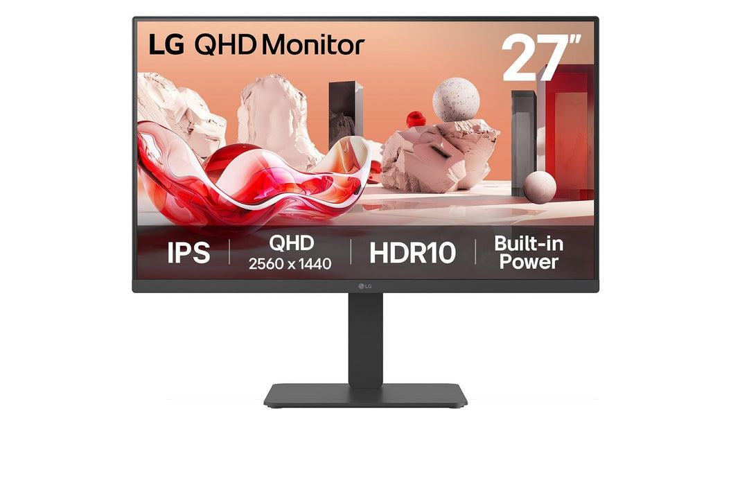 EAN 8806096270240 - LG 27BA45QB-B pantalla para PC 68,6 cm (27") 2560 x 1440 Pixeles Quad HD LCD Negro imagen 1