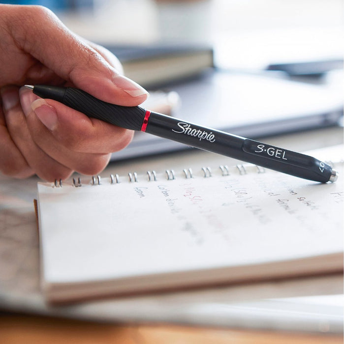 EAN 3026981365980 - Sharpie S-Gel Bolígrafo de gel de punta retráctil Negro 3 pieza(s) imagen 2