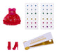 EAN 0035051597803 - Rainbow High Be Dazzling Fashion Dolls- Vivienne Rouge (Red) imagen 3