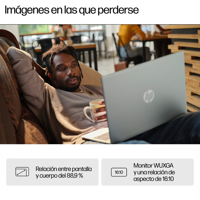 EAN 198990421858 - HP Pavilion 16-ag0005ns AMD Ryzen™ 7 8840U Portátil 40,6 cm (16") 2K 16 GB LPDDR5-SDRAM 1 TB SSD Wi-Fi 6 ( imagen 9