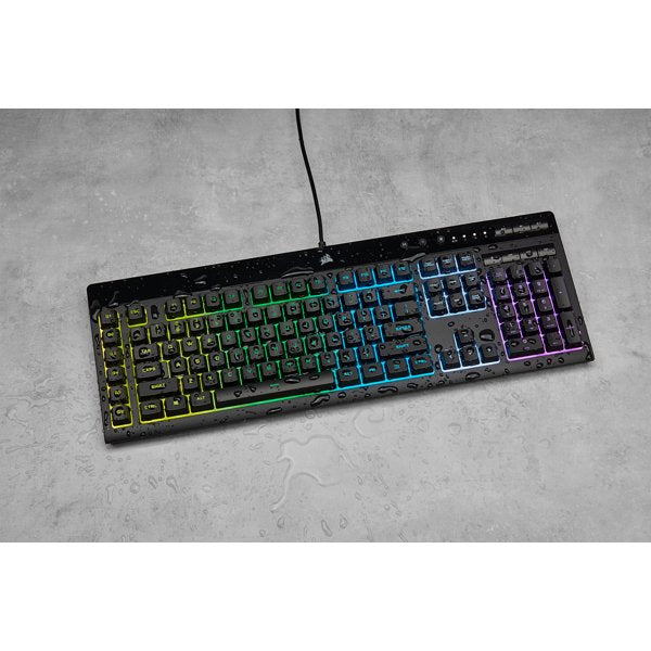 EAN 840006631743 - Corsair K55 RGB PRO teclado Juego USB AZERTY Francés Negro imagen 11