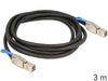 EAN 4043619833962 - DeLOCK 83396 cable Serial Attached SCSI (SAS) 3 m Negro, Plata imagen 2