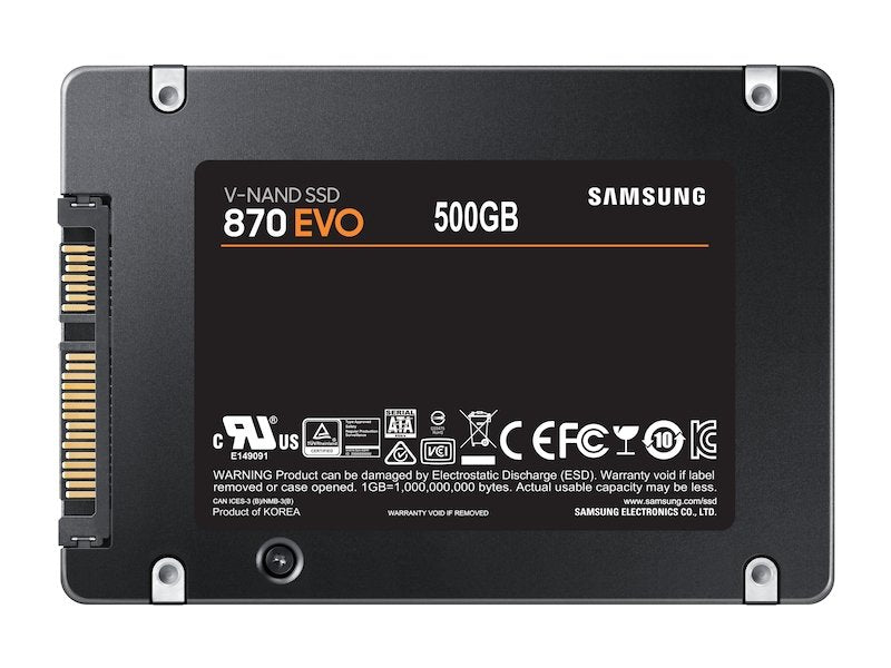 EAN 5715328365742 - Samsung 870 EVO 500 GB 2.5" Serial ATA III V-NAND MLC imagen 5