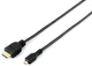 EAN 4015867170625 - Equip 119309 cable HDMI 1 m HDMI tipo A (Estándar) HDMI tipo D (Micro) Negro imagen 1