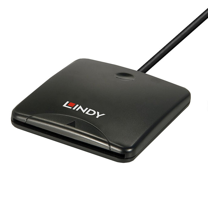 EAN 4002888434072 - Lindy 43407 lector de tarjeta magnética USB Negro imagen 1