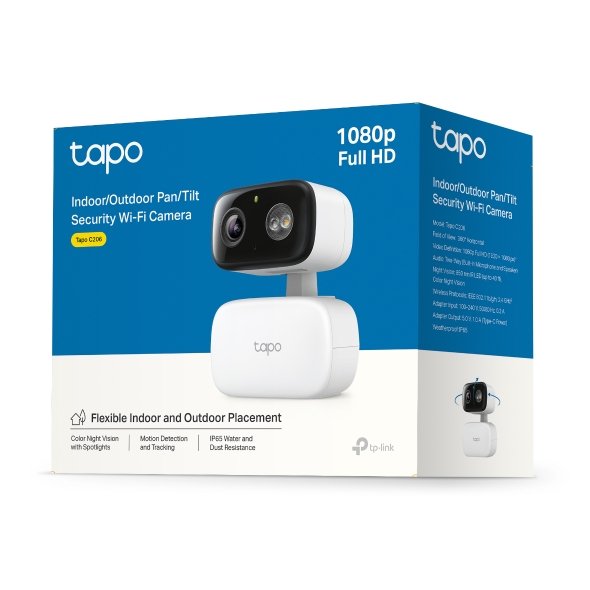 EAN 1210002602624 - TP-Link Tapo C206 Cámara de seguridad IP Interior 1920 x 1080 Pixeles Escritorio imagen 4