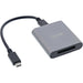 EAN 4043718291687 - InLine 66771 lector de tarjeta USB 3.2 Gen 1 (3.1 Gen 1) Type-C Aluminio, Negro imagen 1