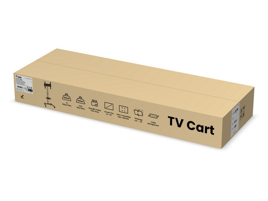 EAN 4015867222966 - Equip 650607 mueble y soporte para dispositivo multimedia Negro Panel plano Carro multimedia imagen 10