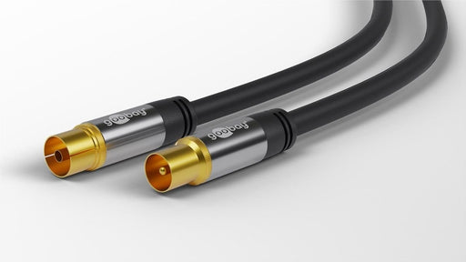 EAN 4040849703843 - Wentronic 70384 cable coaxial 5 m Negro imagen 2