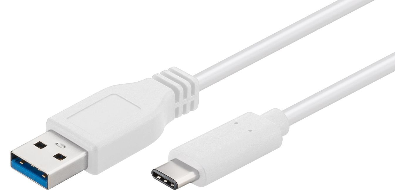EAN 5711783349358 - Microconnect USB3.1CA2W cable USB USB 3.2 Gen 1 (3.1 Gen 1) 2 m USB A USB C Blanco imagen 1