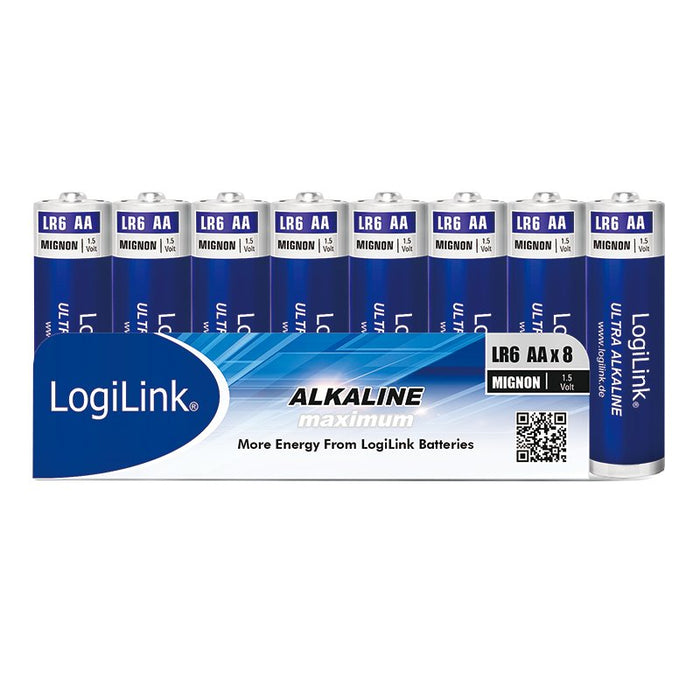 EAN 4052792046922 - LogiLink LR6F8 pila doméstica Batería de un solo uso AA Alcalino imagen 3