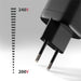 EAN 8595247910424 - Axagon ACU-PQ100 cargador de dispositivo móvil Universal, Reloj inteligente, Tableta, Teléfono móvil, Net imagen 3