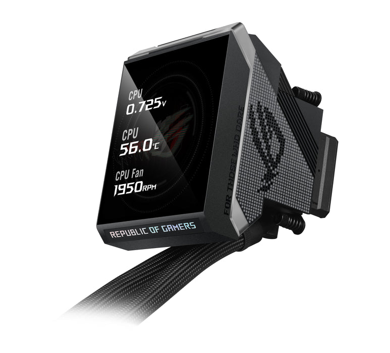 EAN 4711636385961 - ASUS ROG Strix LC IV 360 ARGB LCD Procesador Kit de refrigeración líquida 12 cm Negro imagen 12