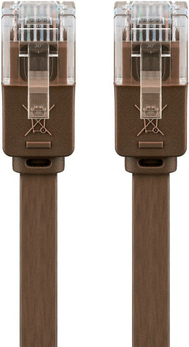 EAN 4040849958908 - Goobay 95890 cable de red Marrón 1 m Cat6 U/UTP (UTP) imagen 4