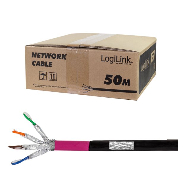 EAN 4052792068092 - LogiLink CPV0081 cable de red Negro 50 m Cat7 S/FTP (S-STP) imagen 5