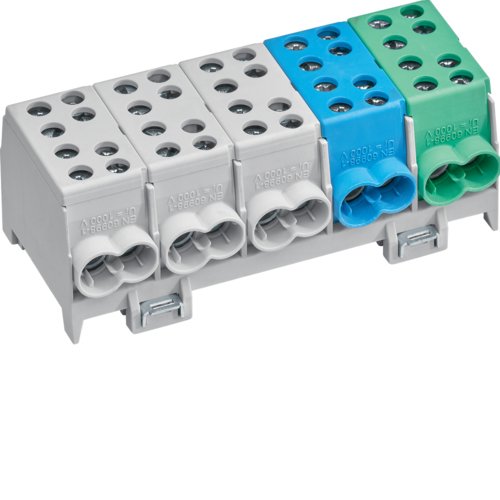 EAN 3250613780173 - Hager KH45A bloque de terminales 5P Multicolor imagen 1