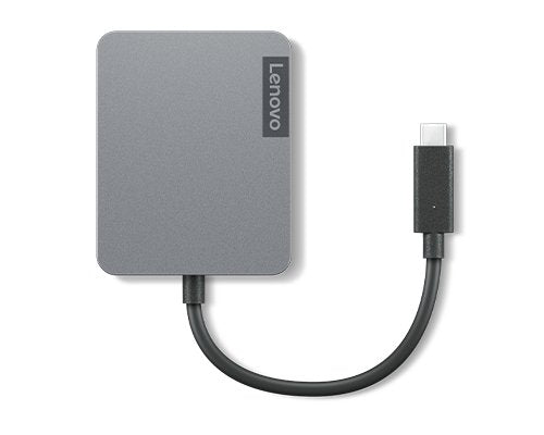 EAN 0195235660669 - Lenovo 4X91A30366 base para portátil y replicador de puertos Alámbrico USB 2.0 Type-C Gris imagen 1