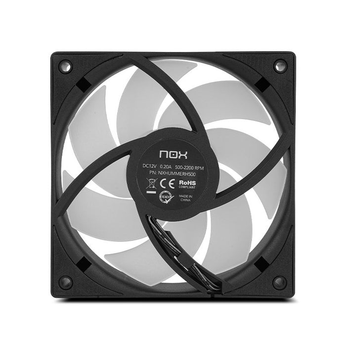 EAN 8436587975301 - NOX Hummer H-500 Procesador Refrigerador de aire 12 cm Negro imagen 5