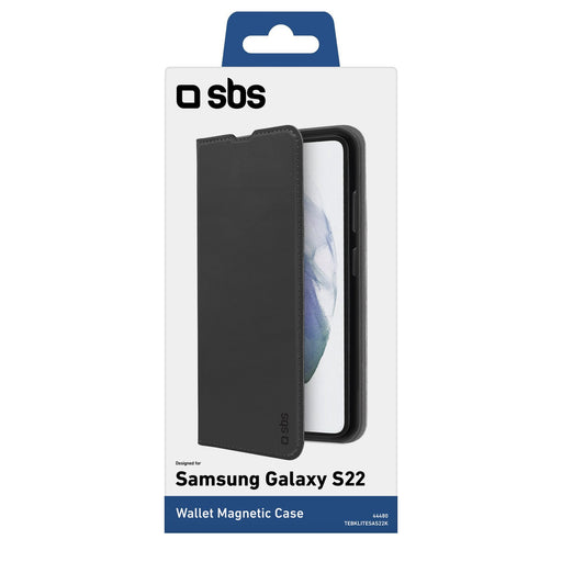 EAN 8018417344565 - SBS TEBKLITESAS22PK funda para teléfono móvil 16,8 cm (6.6") Funda cartera Negro imagen 2