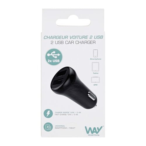 EAN 3303170097823 - T'nB WCAC cargador de dispositivo móvil Universal Negro Encendedor de cigarrillos Auto imagen 6