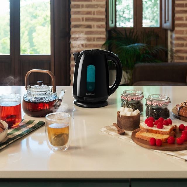 EAN 8435484018579 - Cecotec Thermosense 180 tetera eléctrica 1,7 L 2200 W Negro imagen 3