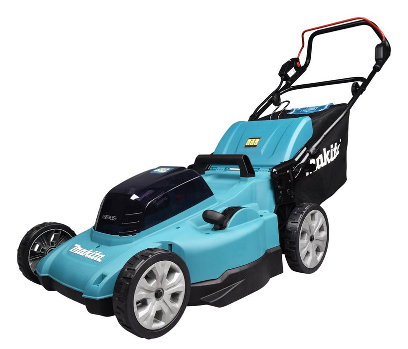 EAN 0088381756631 - Makita DLM480Z cortadora de césped Cortacésped manual Batería Negro, Turquesa imagen 10