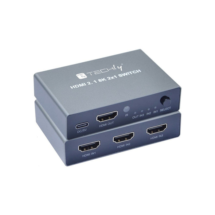EAN 8059018365511 - Techly IDATA HDMI-2138KT interruptor de video imagen 1