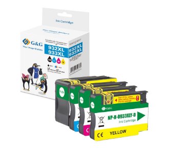 EAN 6942383156575 - G&G NP-H-0932XLBK/933XLCMY cartucho de tinta 1 pieza(s) Compatible Alto rendimiento (XL) Negro, Cian, Mag imagen 2