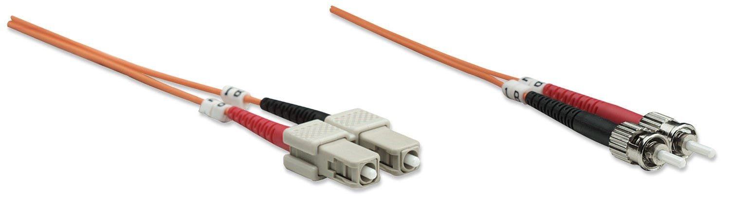 EAN 766623470117 - Intellinet 2.0m ST-SC M/M Cable de fibra óptica e InfiniBand 2 m Naranja imagen 2