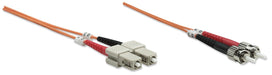 EAN 766623470117 - Intellinet 2.0m ST-SC M/M Cable de fibra óptica e InfiniBand 2 m Naranja imagen 2