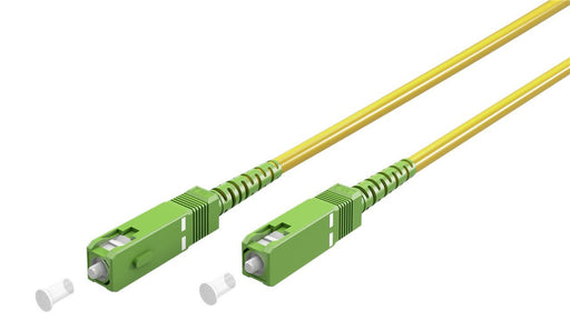 EAN 4040849596377 - Goobay 59637 Cable de fibra óptica e InfiniBand 0,5 m SC FTTH Amarillo imagen 1