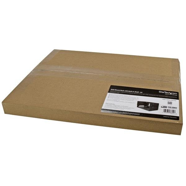 EAN 65030866439 - StarTech.com WALLSHELF8U armario rack Bastidor de pared Negro imagen 6