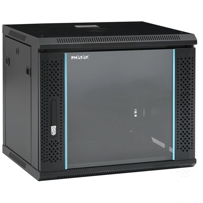 EAN 0745604519977 - Phasak PHO 2109D armario rack 7U Bastidor de pared Negro imagen 2