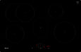 EAN 4242004273066 - Neff T58PHF1L0 hobs Negro Integrado 80 cm Con placa de inducción 4 zona(s) imagen 1