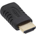 EAN 4043718116676 - InLine 17691G cambiador de género para cable HDMI A male HDMI C Negro imagen 1