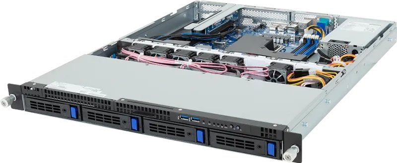 EAN 4719331855864 - GIGABYTE R123-X00-AA01 Intel C262 LGA 1700 Bastidor (1U) Negro, Acero imagen 1