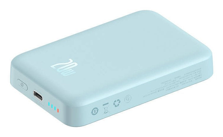 EAN 6932172626082 - Baseus PPCX110103 batería externa Polímero de litio 10000 mAh Cargador inalámbrico Azul imagen 5