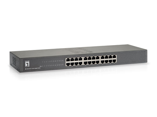 EAN 4015867143124 - LevelOne GSW-2457 switch No administrado Gigabit Ethernet (10/100/1000) Negro imagen 1