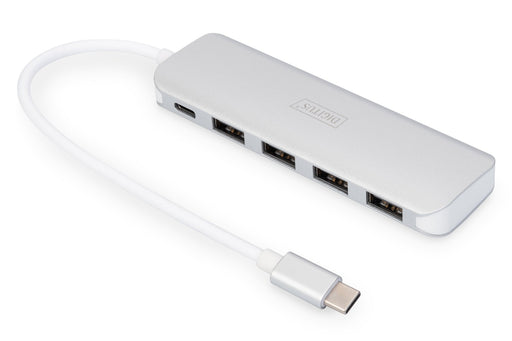 EAN 4016032455653 - Digitus DA-70242-1 hub de interfaz USB 3.2 Gen 1 (3.1 Gen 1) Type-C 5000 Mbit/s Plata imagen 1