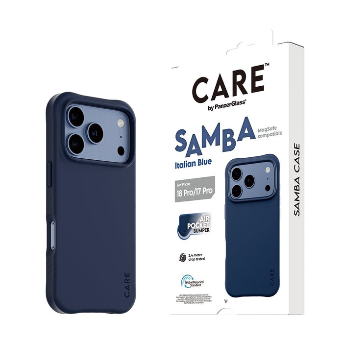 EAN 5715685044533 - PanzerGlass CARE™ by ® Samba Case Italian Blue w. MagSafe iPhone 2026 Pro | 17 Pro funda para teléfono mó imagen 6