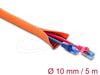EAN 4043619190263 - DeLOCK 19026 pasacables Naranja 1 cm imagen 1