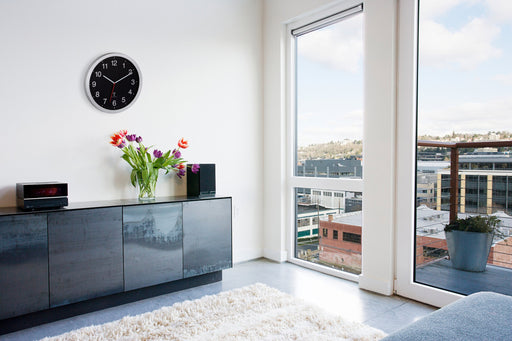 EAN 4009816038081 - TFA-Dostmann 60.3545.01 reloj de mesa o pared Reloj analógico Alrededor Aluminio, Negro imagen 2