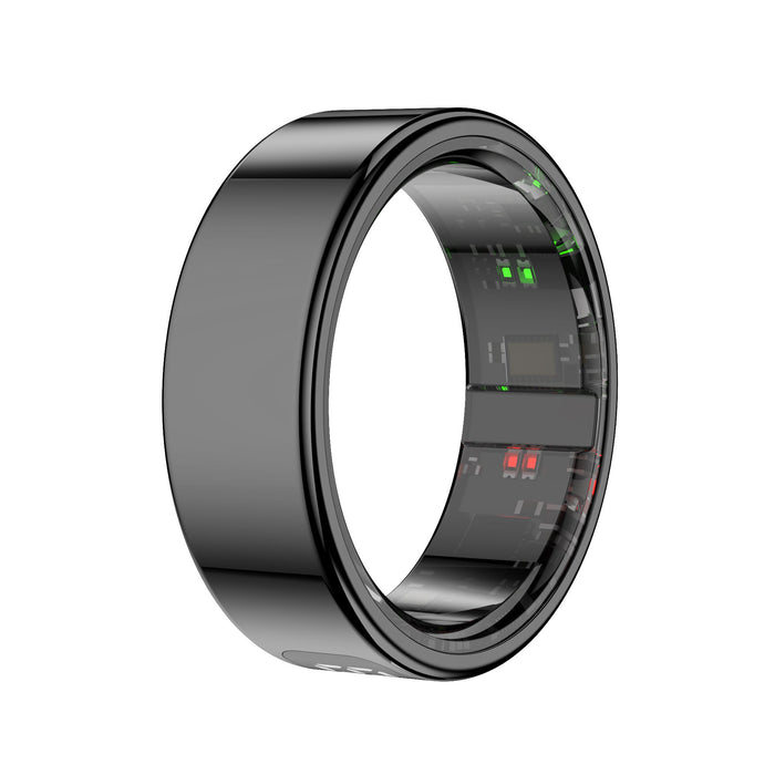 EAN 8436588883360 - Leotec LESR01K08 rastreador de actividad LED Anillo inteligente rastreador de actividad IPX8 Negro imagen 2