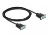 EAN 4043619866052 - DeLOCK 86605 cable de serie Negro RS-232 Sub-D9 imagen 2