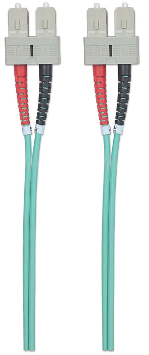 EAN 766623751100 - Intellinet 751100 Cable de fibra óptica e InfiniBand 3 m SC Color aguamarina imagen 4