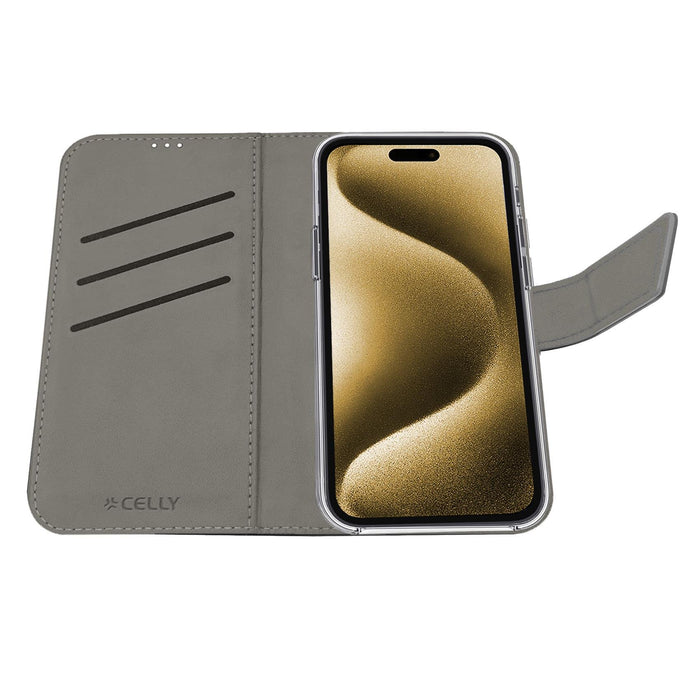 EAN 8021735223191 - Celly WALLY funda para teléfono móvil 17,5 cm (6.9") Funda cartera Arena imagen 4