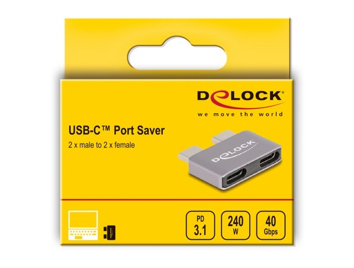 EAN 4043619600557 - DeLOCK 60055 base para portátil y replicador de puertos Acoplamiento USB 3.2 Gen 1 (3.1 Gen 1) Type-C Neg imagen 3
