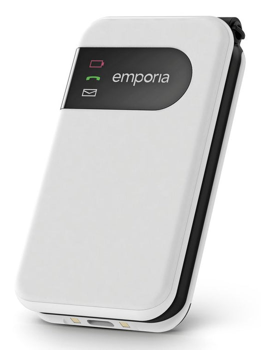 EAN 9005613168681 - Emporia SIMPLICITYglam.4G 7,11 cm (2.8") 106 g Blanco Teléfono para personas mayores imagen 3